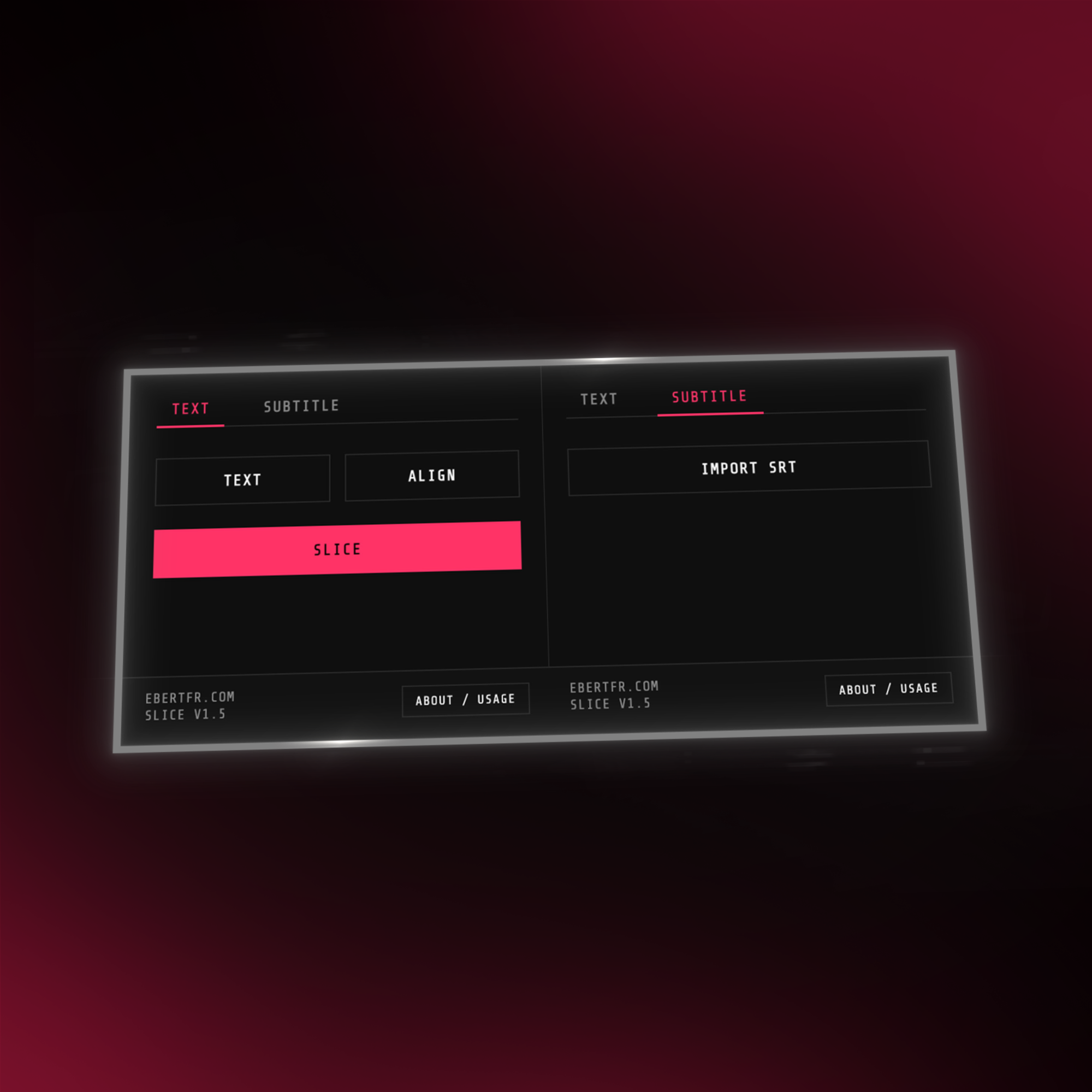 SLICE Plugin
